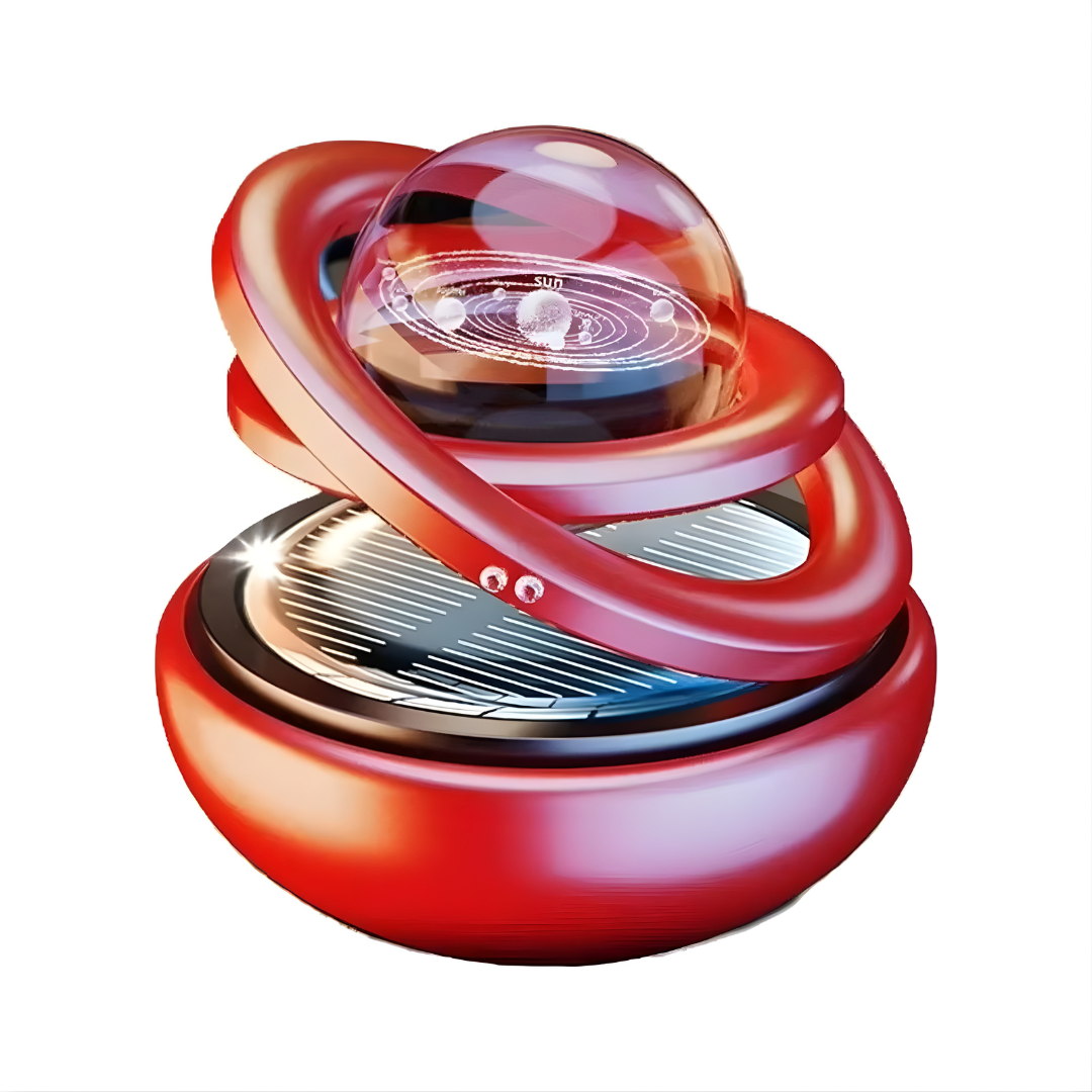 Diffuseur Parfum Voiture Cristal Tournant Élégant