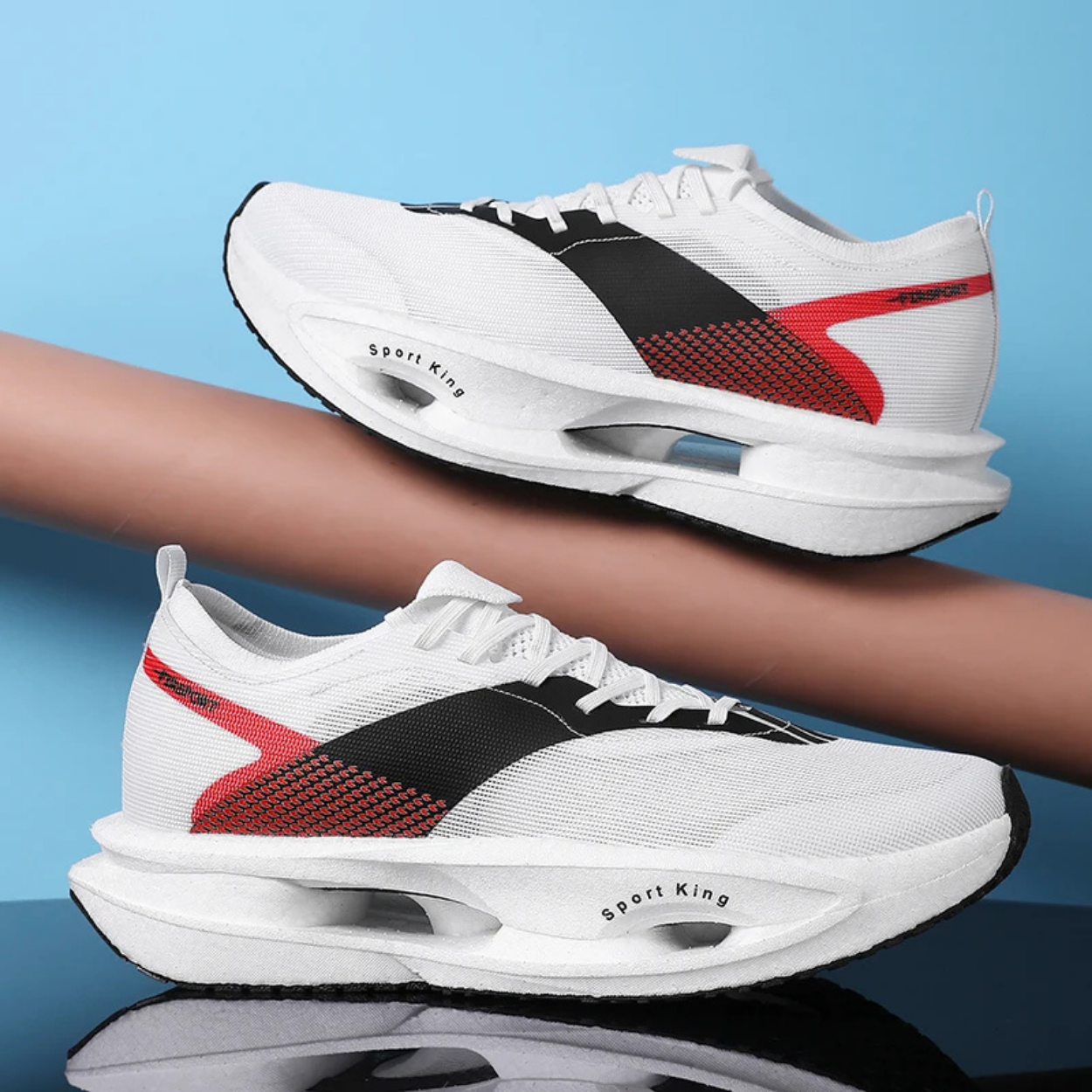 Comfortabele Anti-Geuroplopende Hardloopschoenen voor Heren/Dames