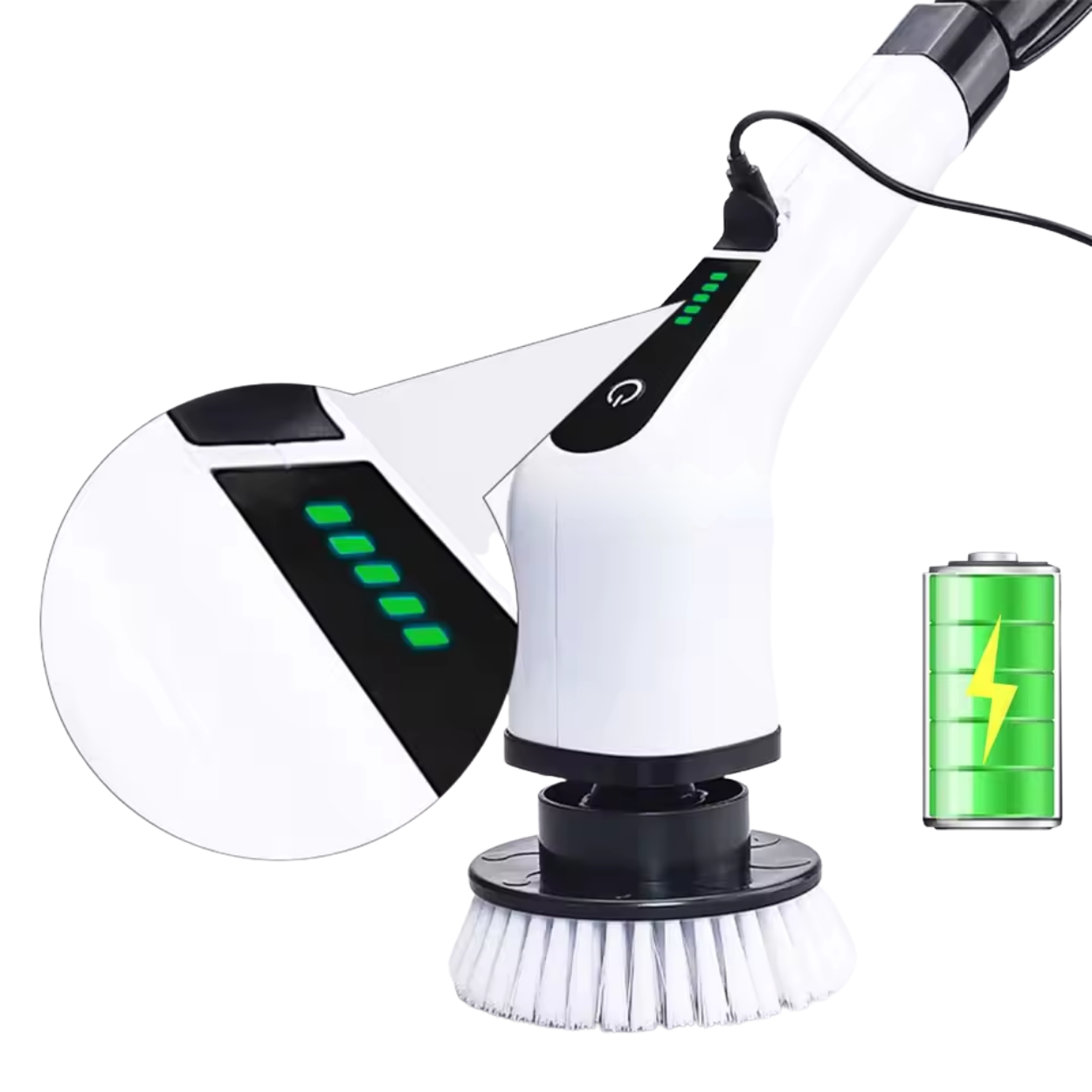 Multifunctionele Elektrische Reinigingsborstel 9-in-1