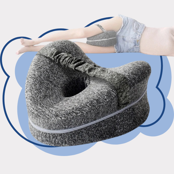 Oreiller de Soutien Jambes Ergonomique - Santeova