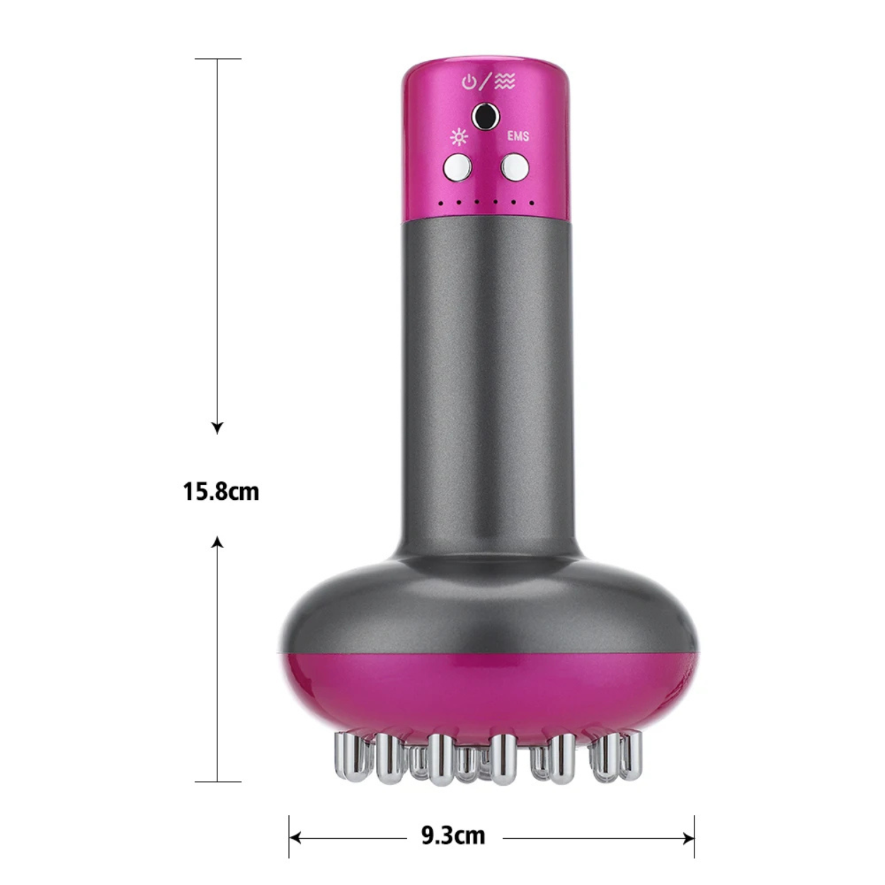 Slimme en Ergonomische 6-functies Lichaamsmassager