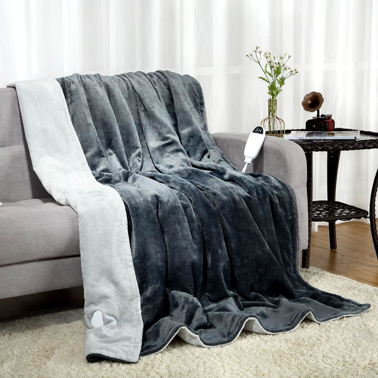 Elektrisch warm en comfortabel plaid voor thuis