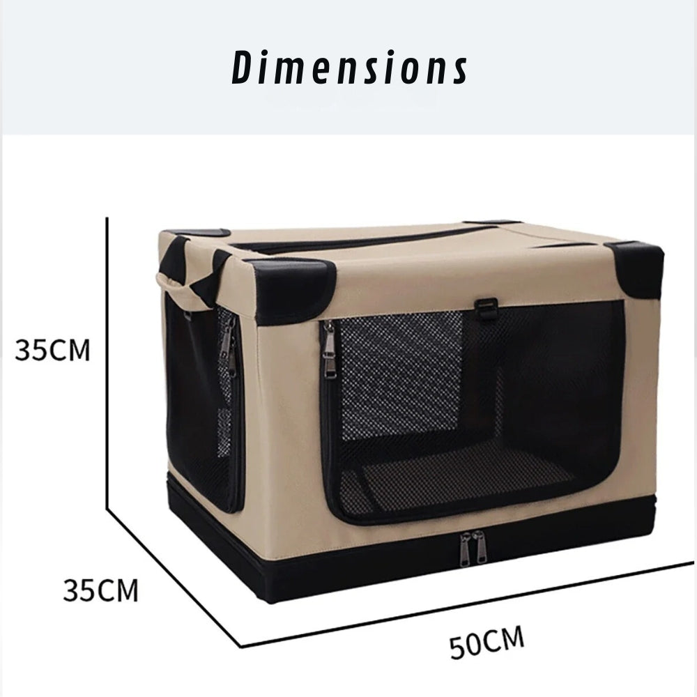 Veilige en Comfortabele Honden Draagkooi voor in de Auto