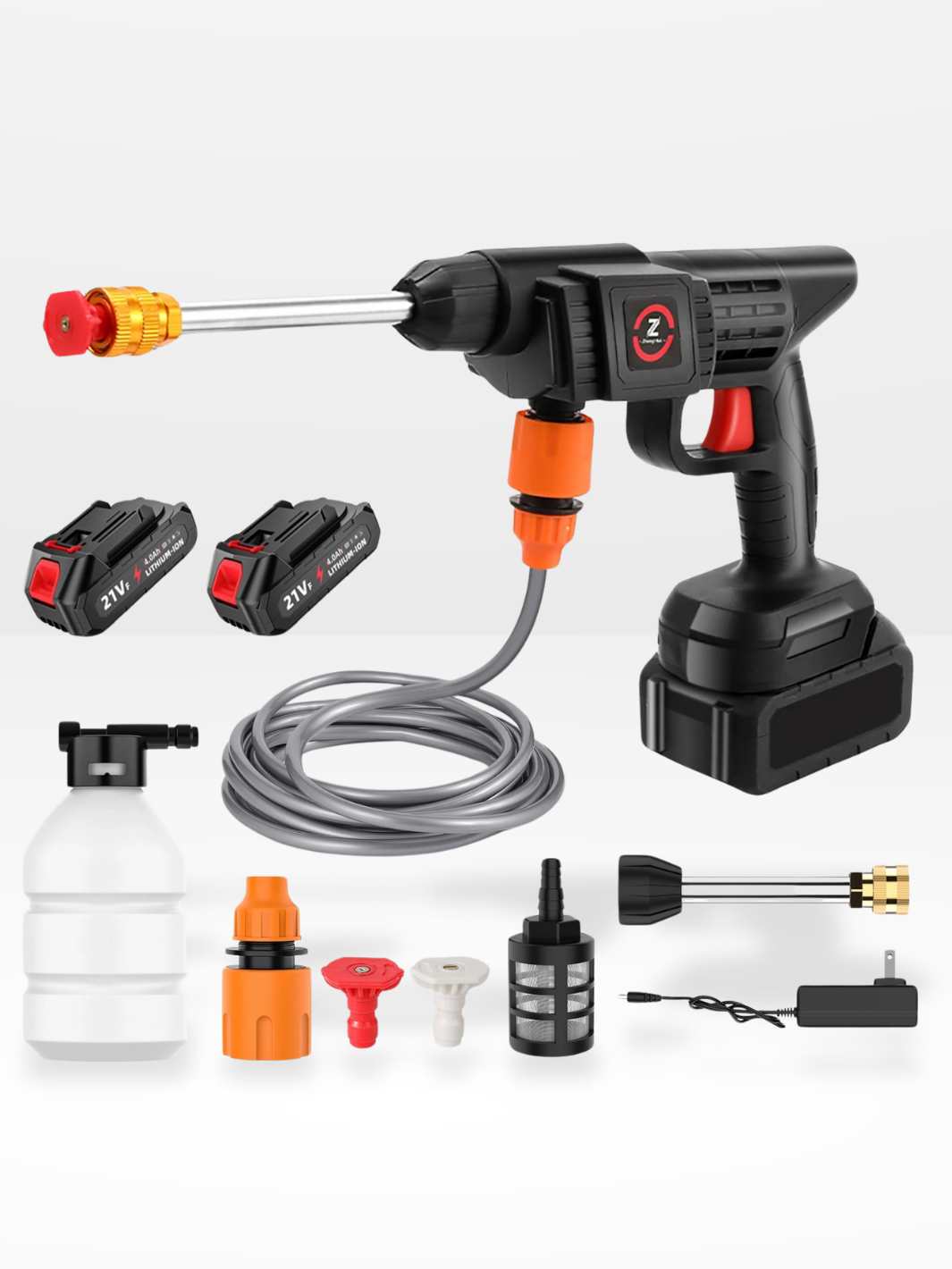 Nettoyeur Haute Pression Portable 50 Bars Puissant et Léger