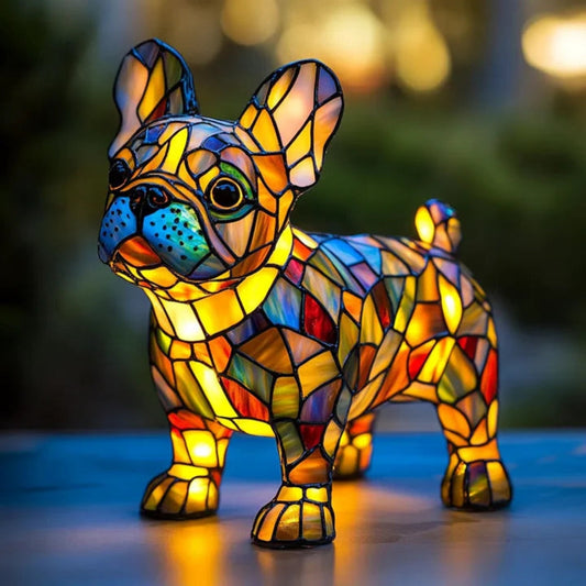 Lampe Chien Amusant LED Coloré - Marcherelle