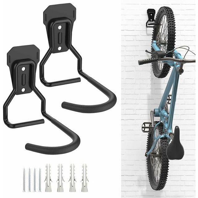 Crochets Muraux Vélo Solides et Pratiques - Santeova