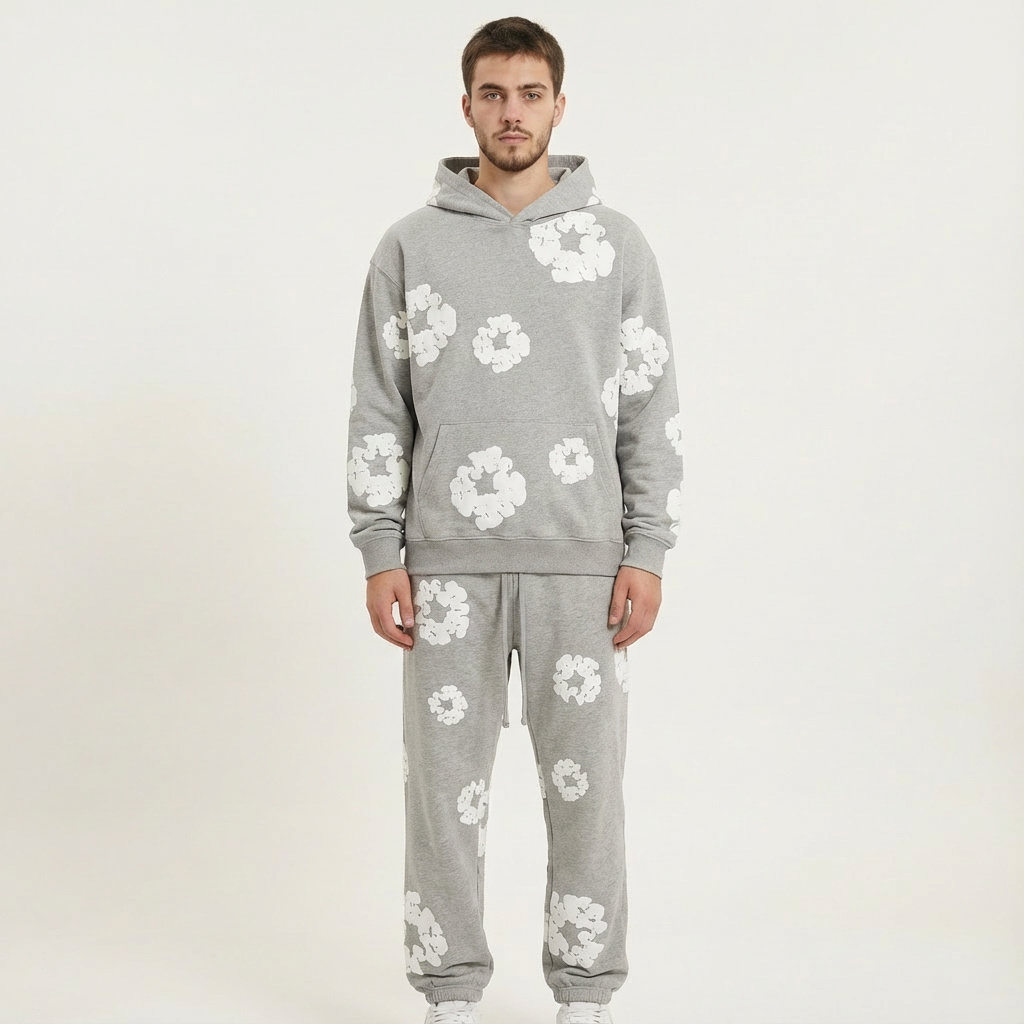 Sweat Homme Floral Élégant – Confort Chic Printemps