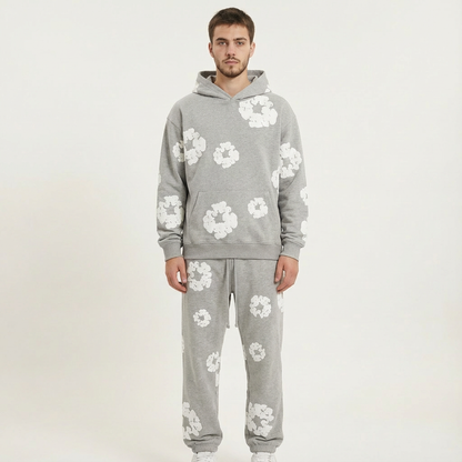 Sweat Homme Floral Élégant – Confort Chic Printemps