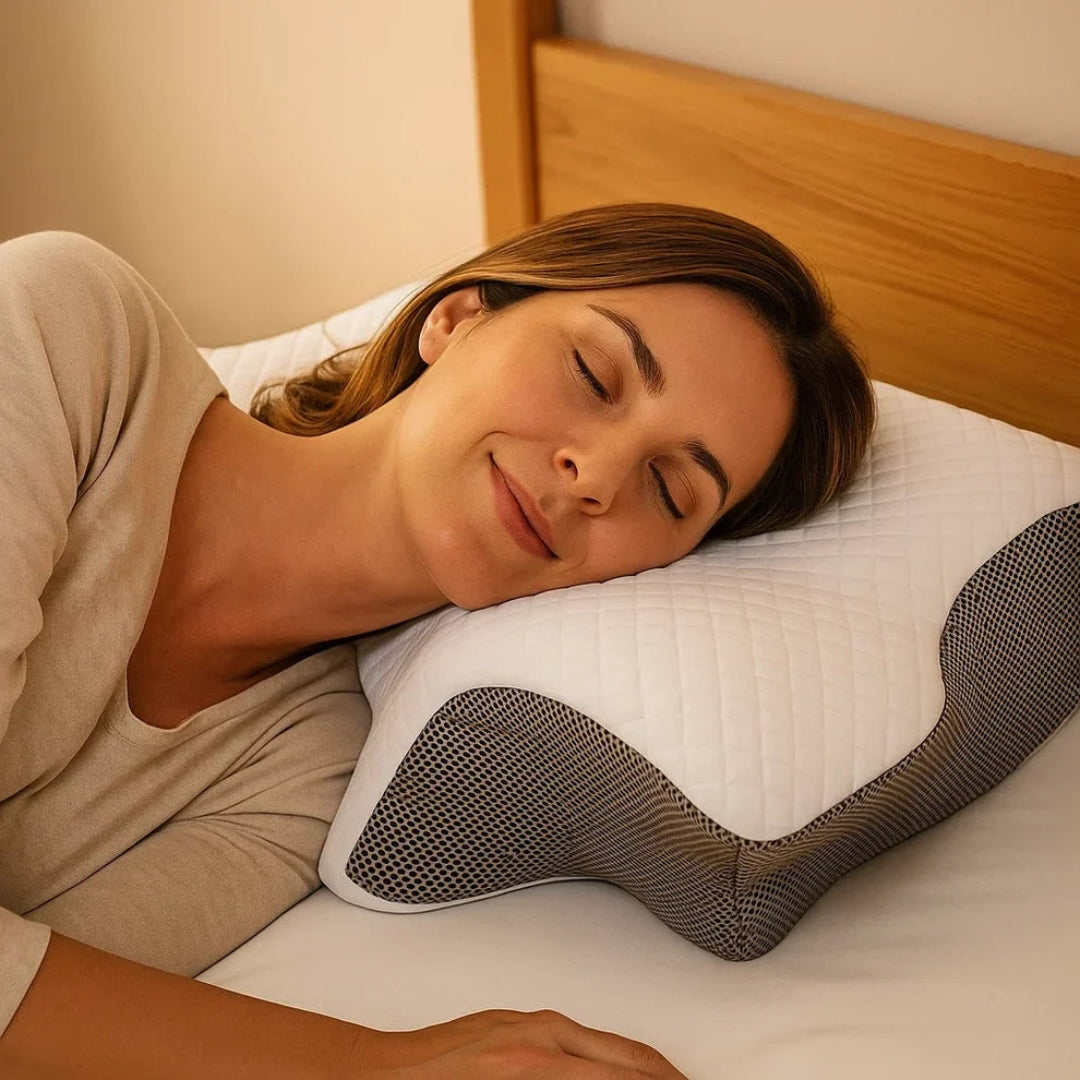Oreiller Cervical Ergonomique pour Sommeil Confortable