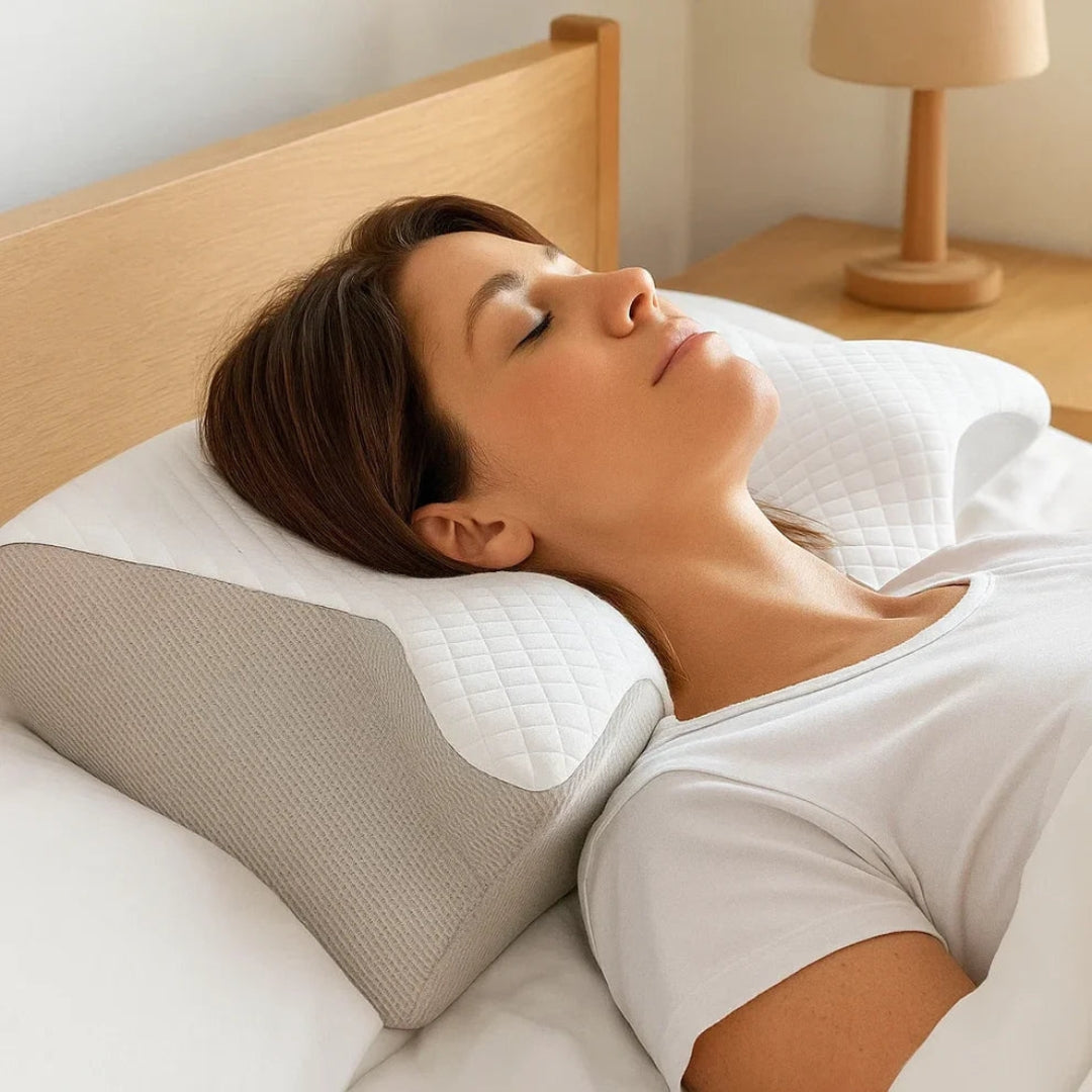 Oreiller Cervical Ergonomique pour Sommeil Confortable