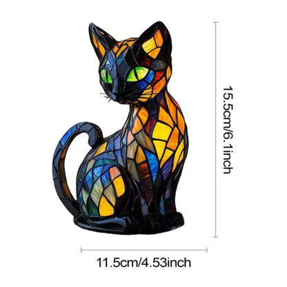 Leuke en Kleurrijke Kattenlamp