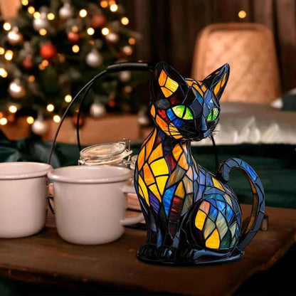 Leuke en Kleurrijke Kattenlamp