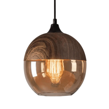 Lampe Plafond Bois Design Nordique