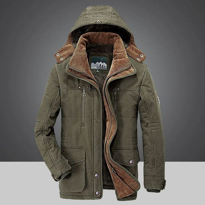 Veste parka homme chaud hivernal