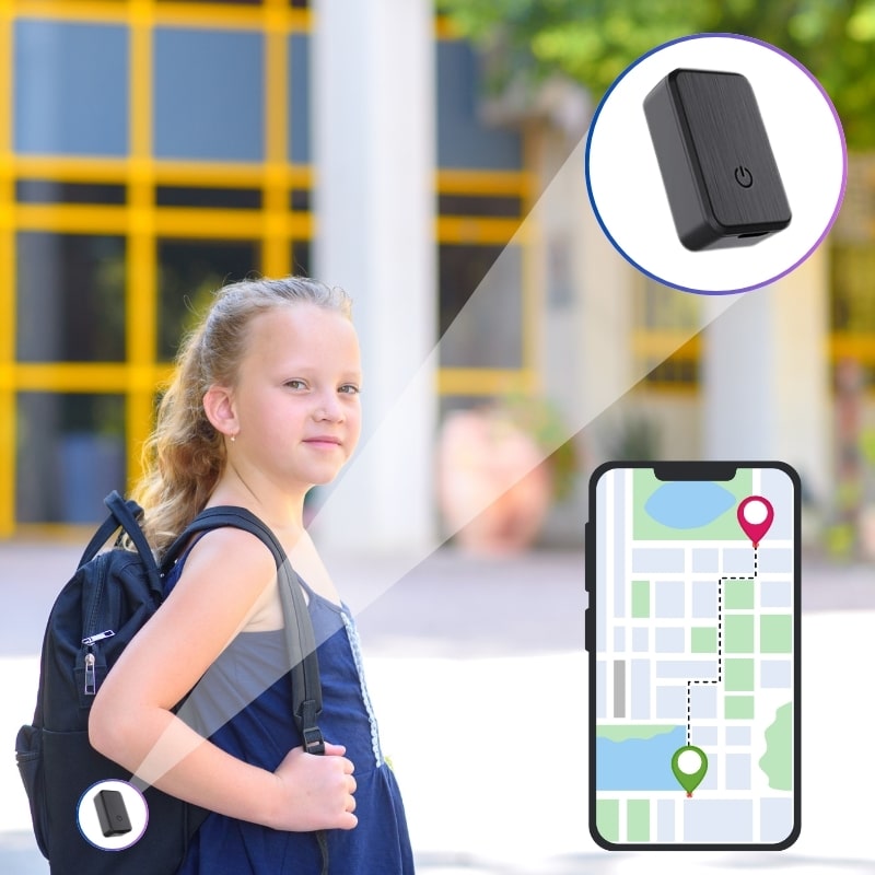 Traceur GPS pour Enfants - Sécurité et Localisation En Temps Réel - Santeova