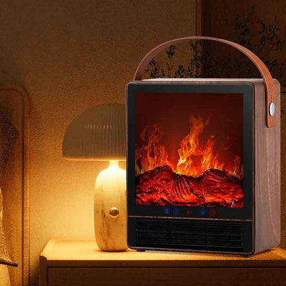 Cheminée Électrique Design avec Flamme Réaliste