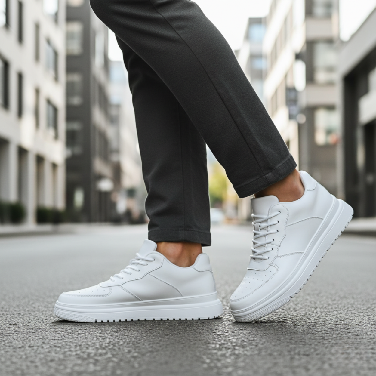 Chaussures Réhausseuses pour Homme Discrètes et Confortables