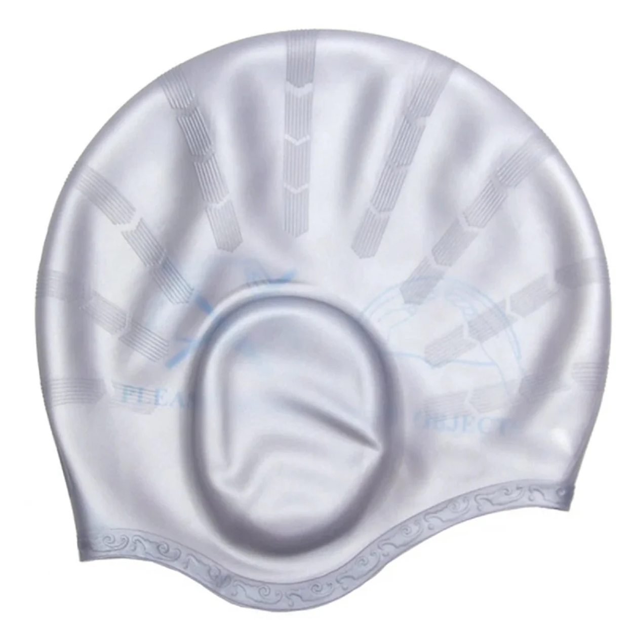 Bonnet de Douche en Caoutchouc Étanche avec Protection Oreilles