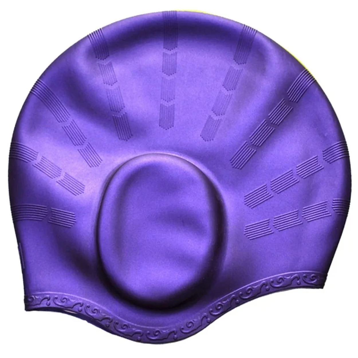 Bonnet de Douche en Caoutchouc Étanche avec Protection Oreilles