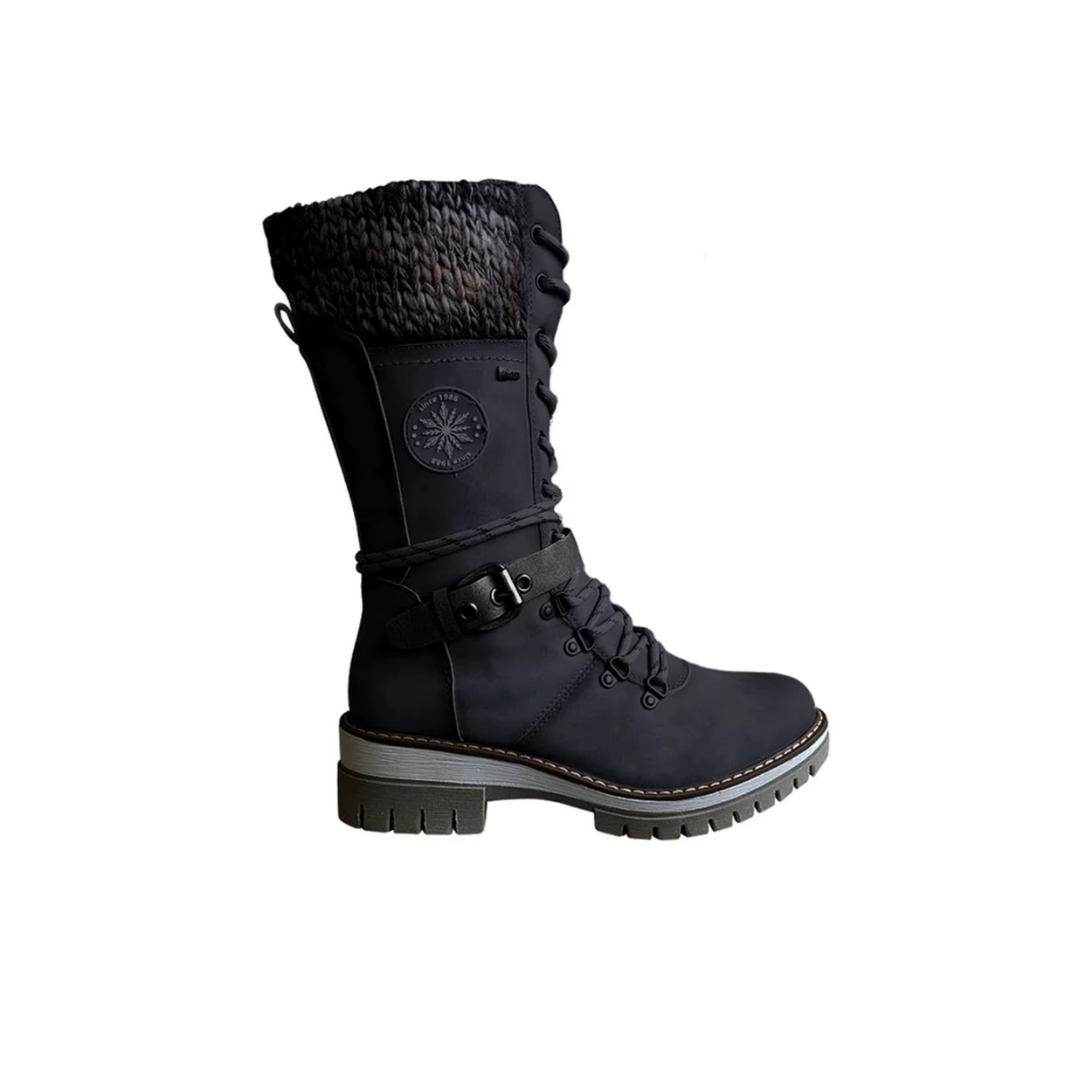 Bottes Hiver Imperméables Mi-Mollet Chaudes