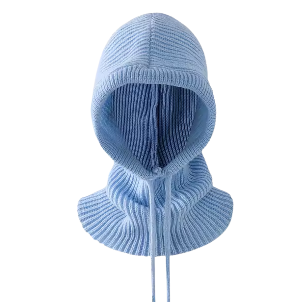 Cagoule Capuche Tricotée Unisexe Hiver