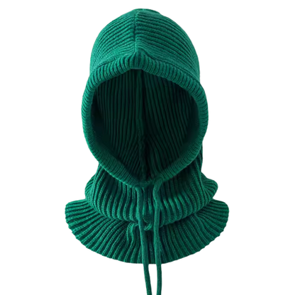 Cagoule Capuche Tricotée Unisexe Hiver