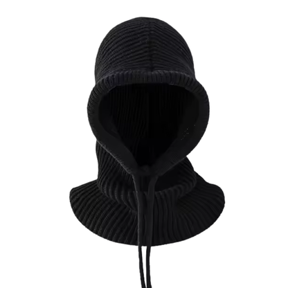 Cagoule Capuche Tricotée Unisexe Hiver