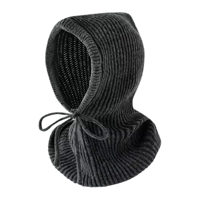 Cagoule Capuche Tricotée Unisexe Hiver - Marcherelle