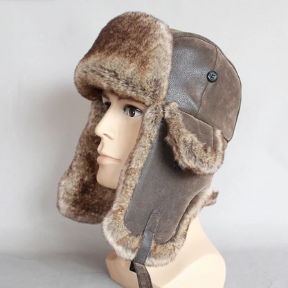 Bonnet d'Hiver Chaud et Confortable avec Oreillettes