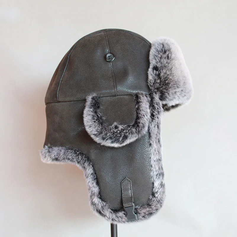 Bonnet d'Hiver Chaud et Confortable avec Oreillettes