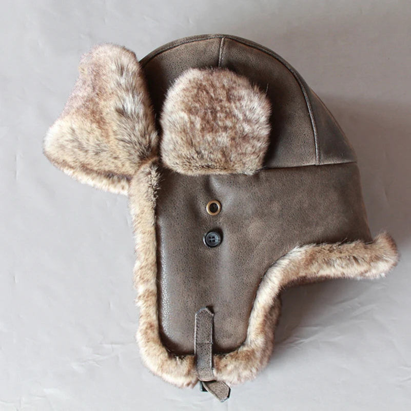 Bonnet d'Hiver Chaud et Confortable avec Oreillettes