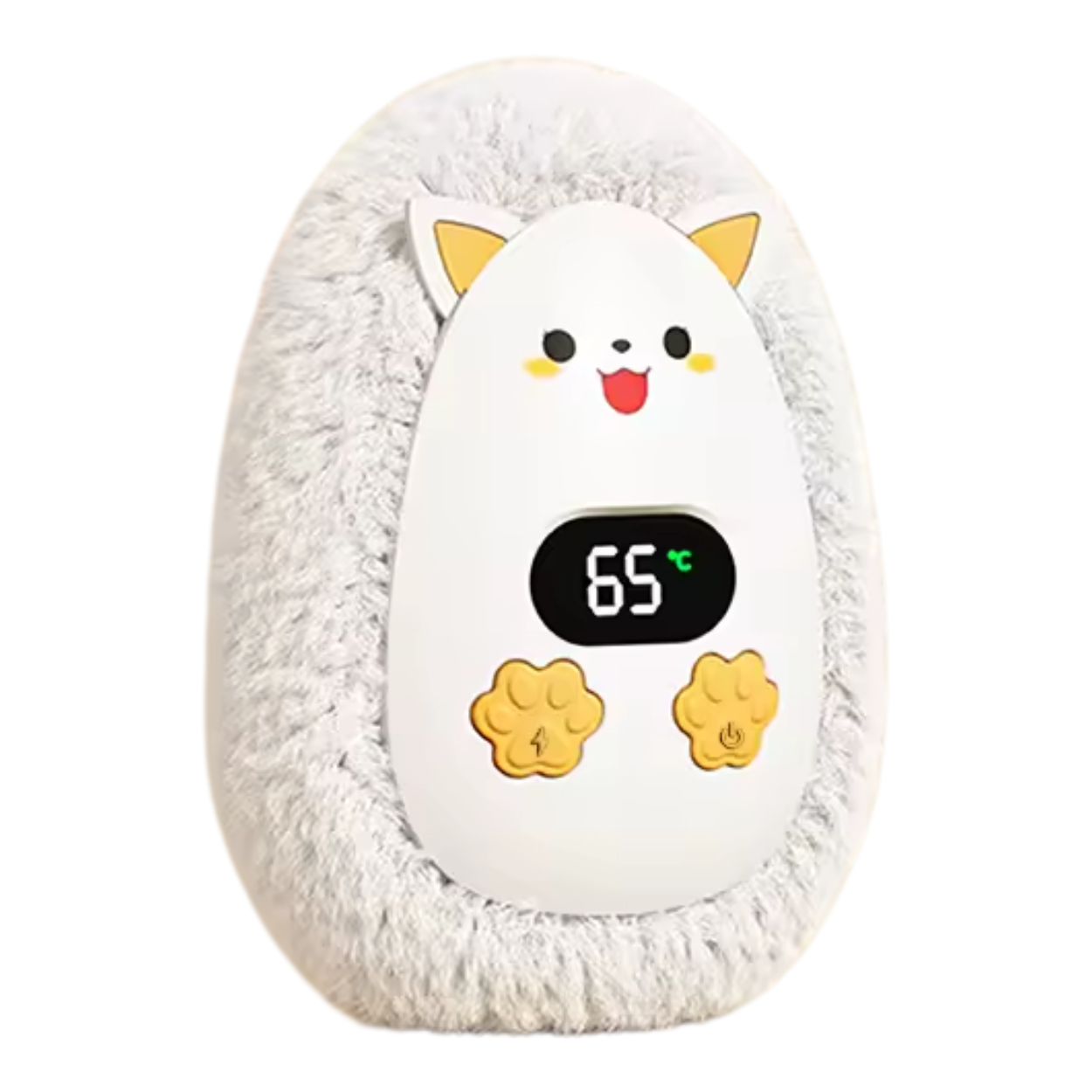 Gants Chauffants Peluche Doux