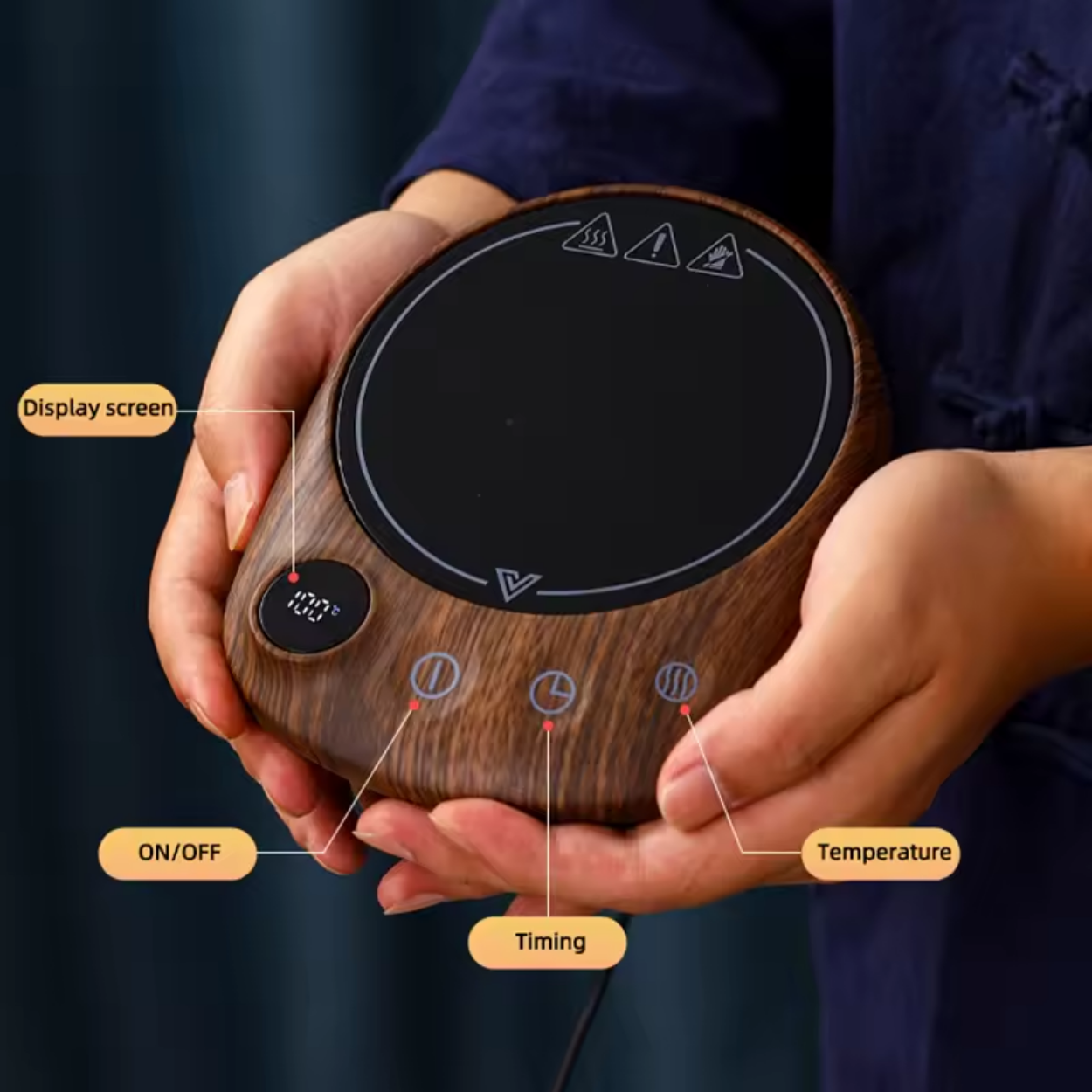 Elektrische Bekerverwarmer 200W Snel en Zuinig