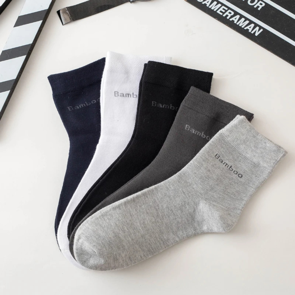 Chaussettes Homme Bambou Respirant et Hygiénique