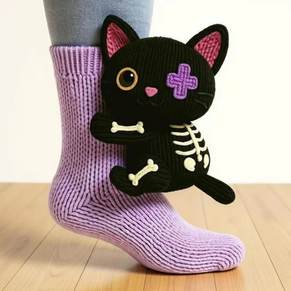 Chaussettes Fantaisie Animaux Colorés et Amusants