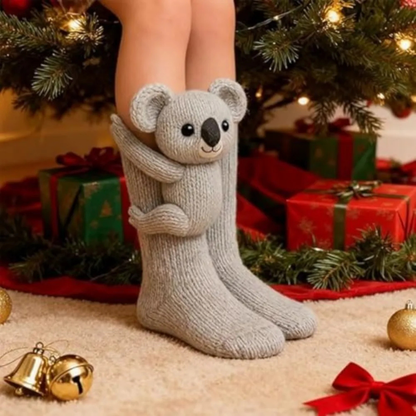 Chaussettes Fantaisie Animaux Colorés et Amusants