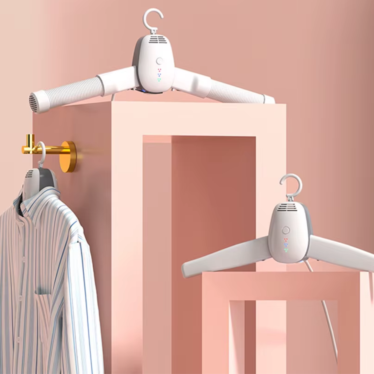 Compacte drooghanger voor droger