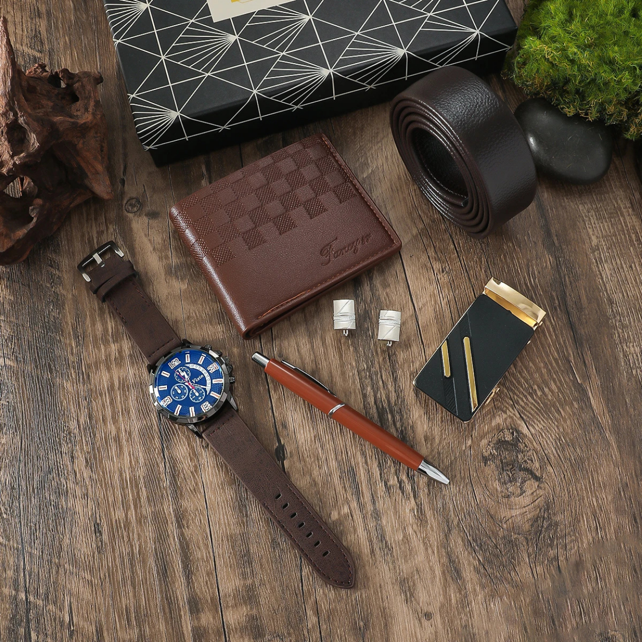 Chique en Verfijnde Heren Cadeauset