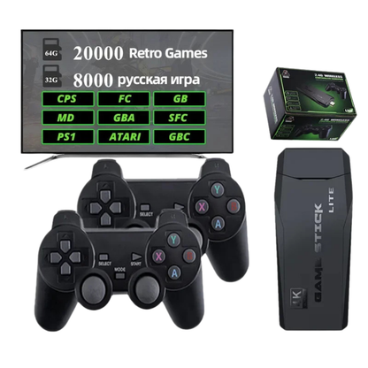 Retro Gameconsole 4K met 20.000 Vooraf Geïnstalleerde Titels