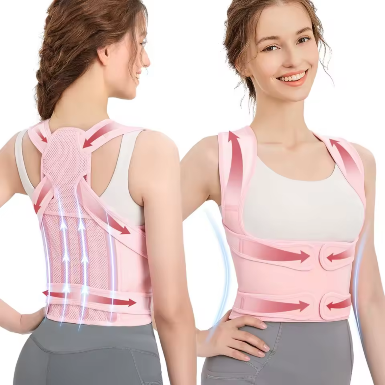 Ceinture de Posture Réglable pour Dos et Soutien Dorsal