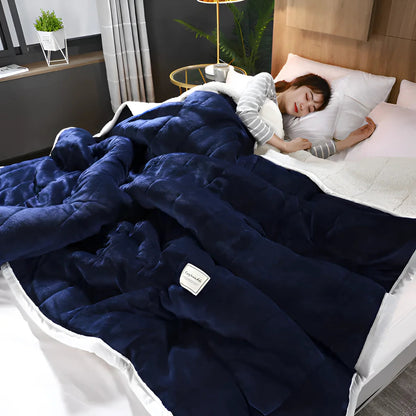 Couverture Sherpa Douillette pour Sommeil Réparateur