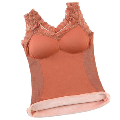 Zachte en warme thermische tanktop voor de winter