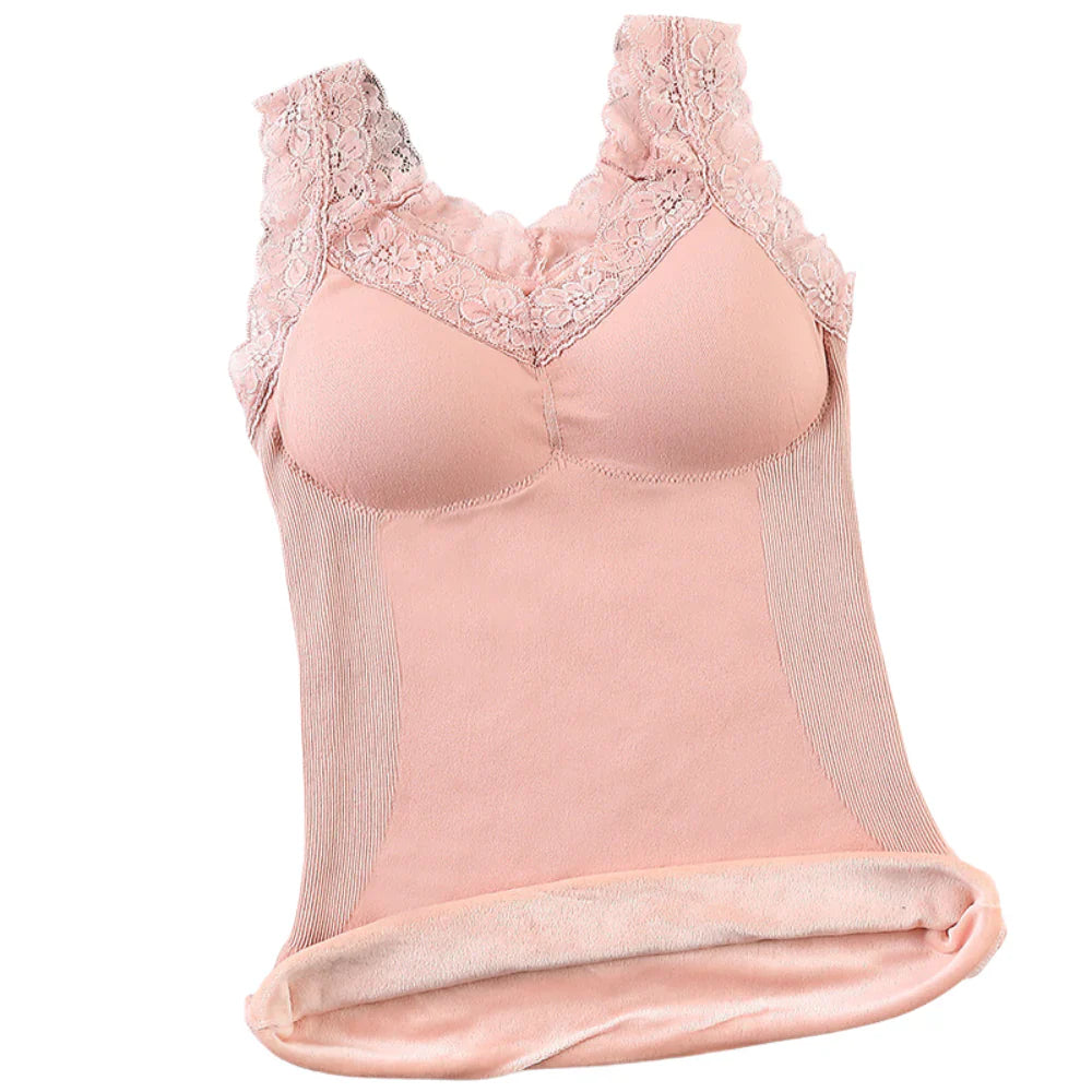 Zachte en warme thermische tanktop voor de winter