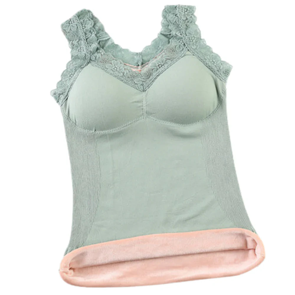 Zachte en warme thermische tanktop voor de winter