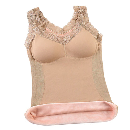 Zachte en warme thermische tanktop voor de winter