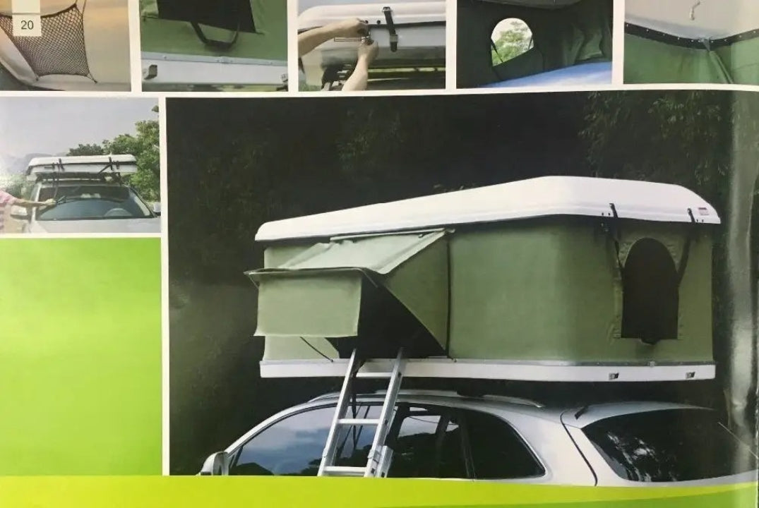 Harde Tent voor op het Autodak