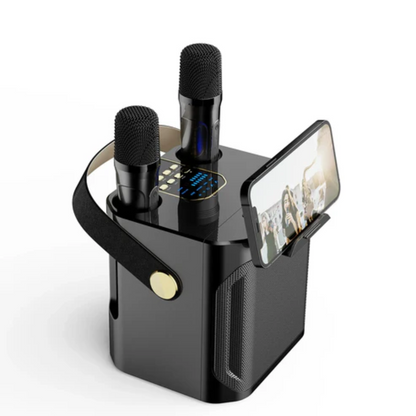Enceinte Bluetooth Portable Puissant avec Fonction Karaoké