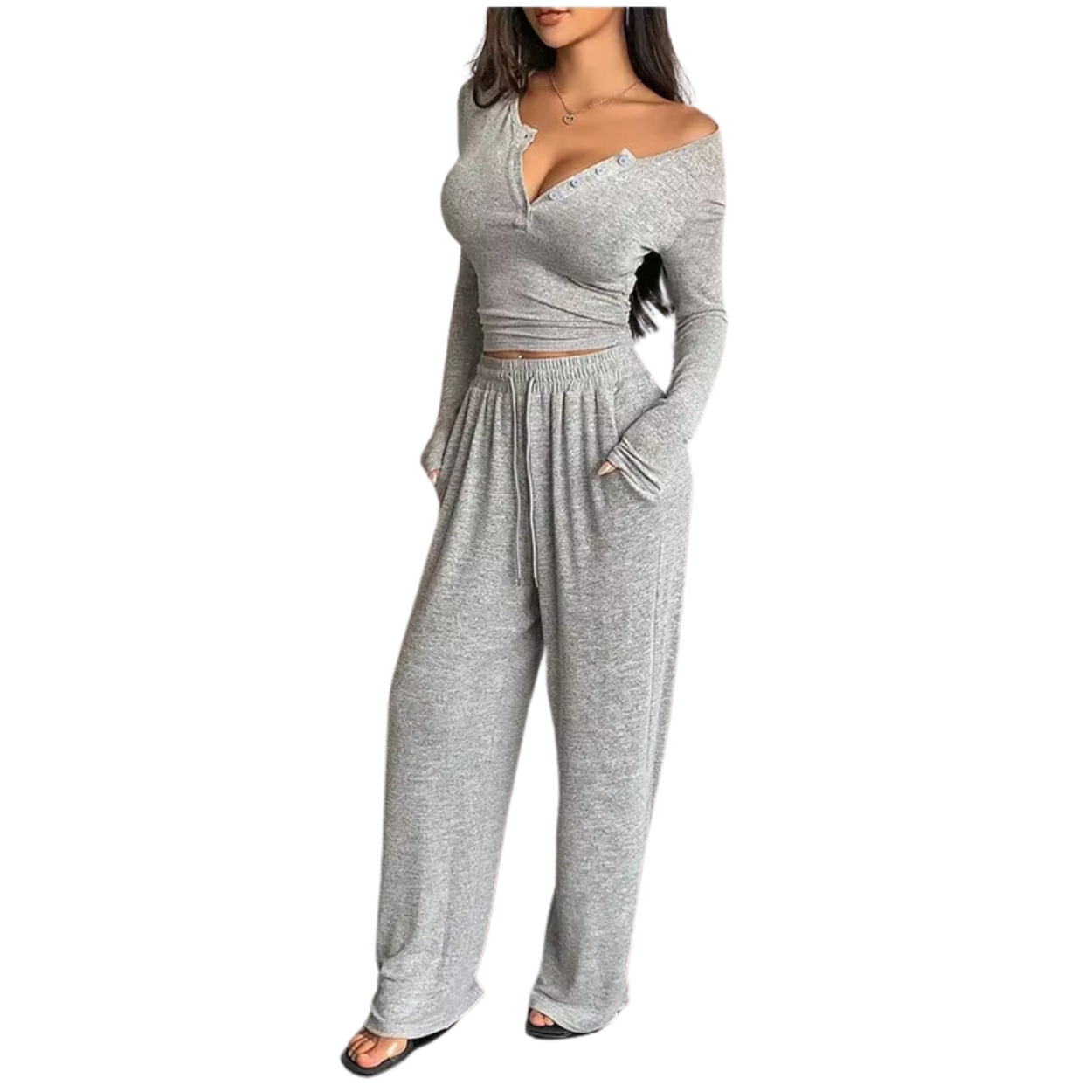 Comfortabele Oversized Broek en Trui