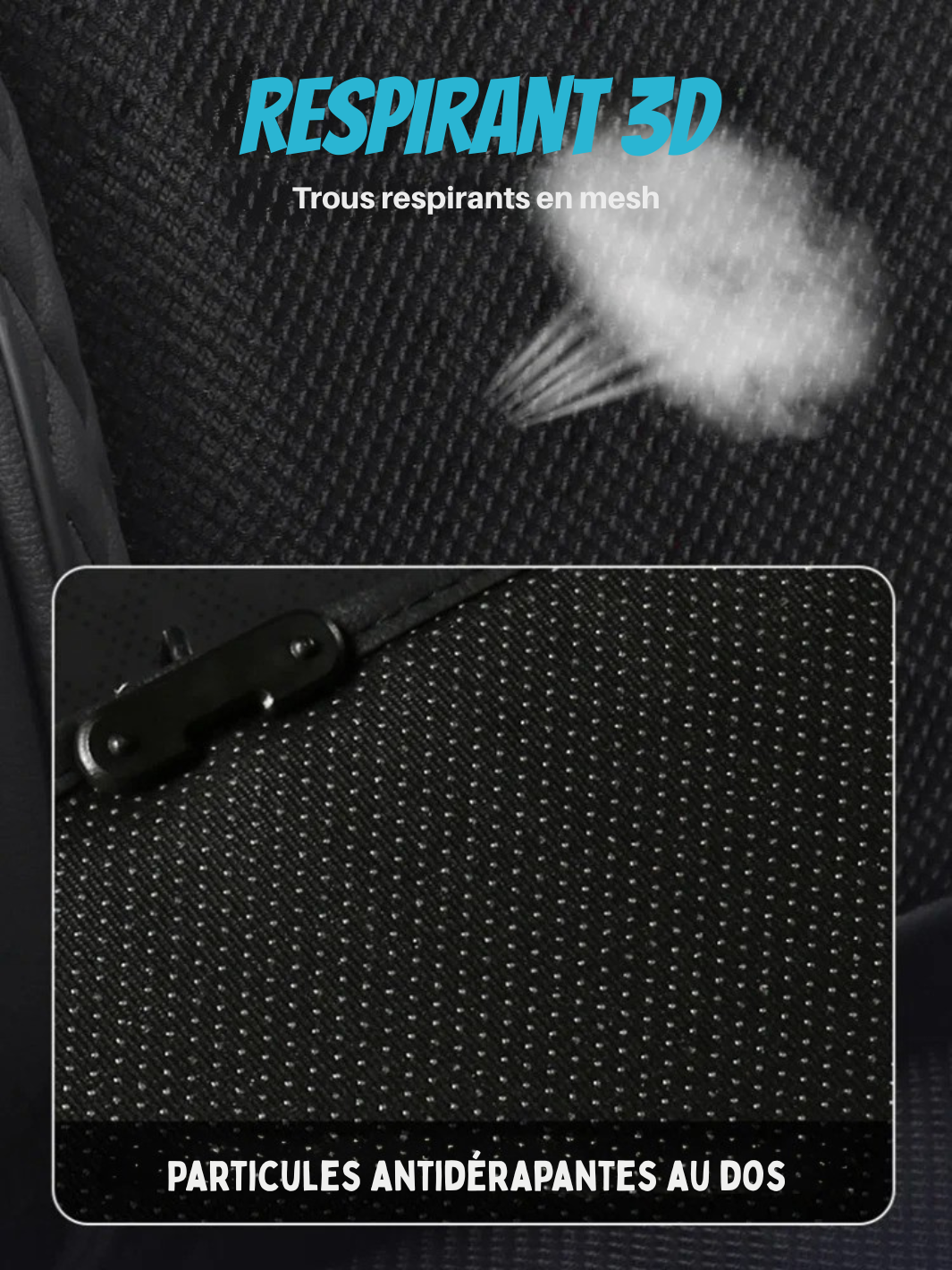 Geventileerde en Comfortabele Autostoelhoes