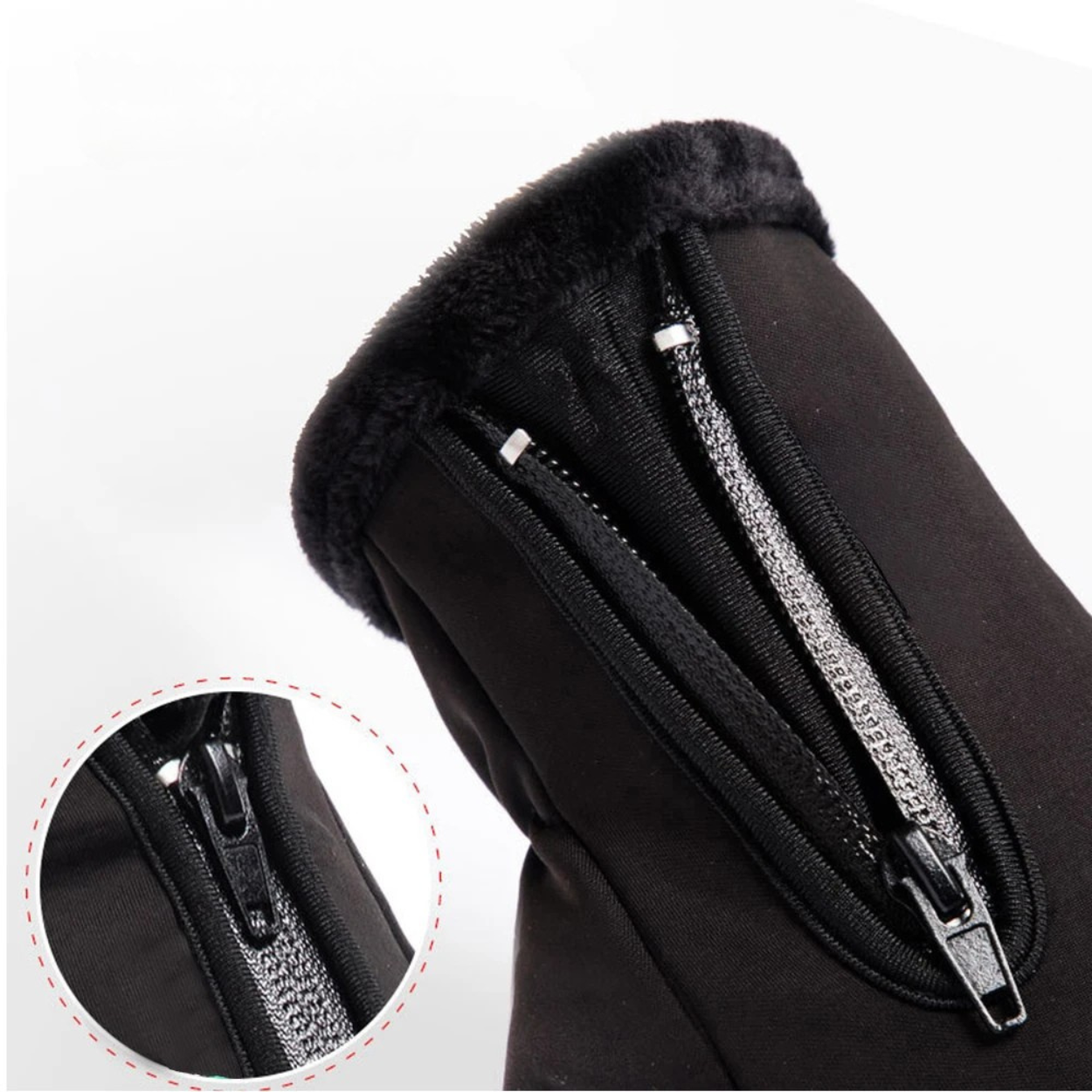 Gants Moto Hivernaux Étanches et Chauffants